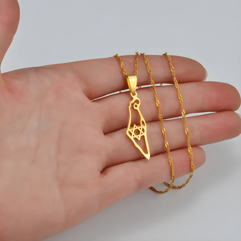 שרשרת מגן דוד וארץ ישראל