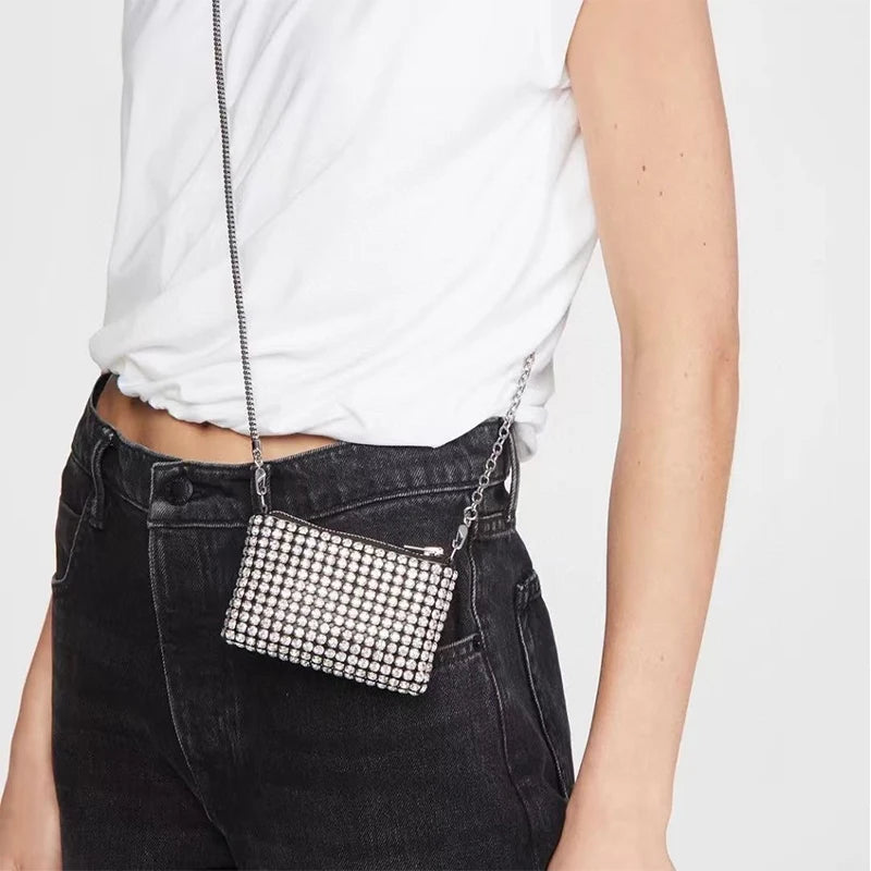 תיק מיני משובץ