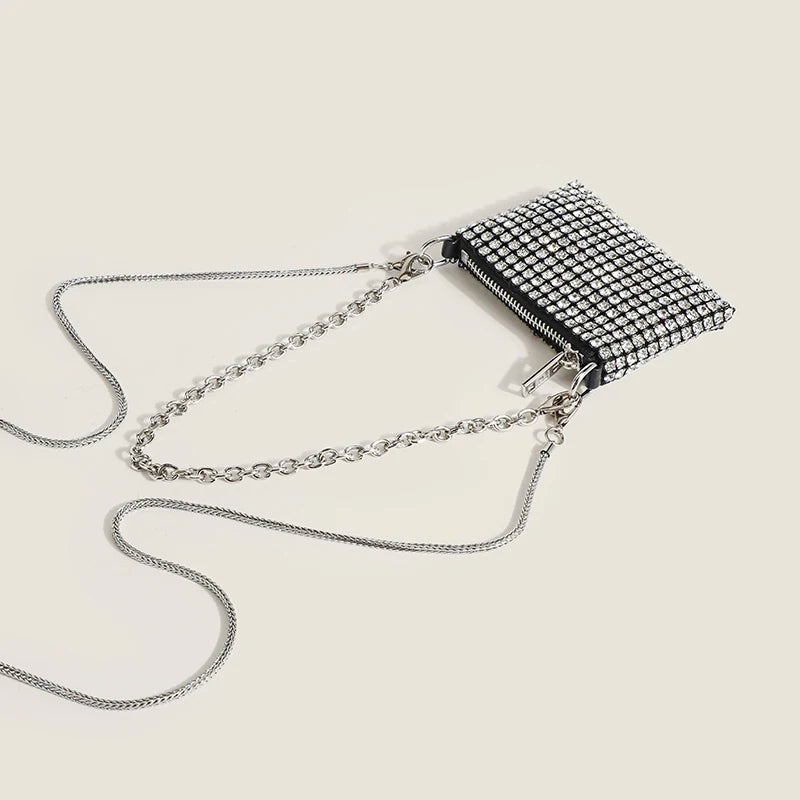 תיק מיני משובץ