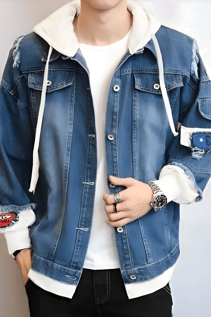 קפוצ'ון ג'ינס "ג'ייסון"