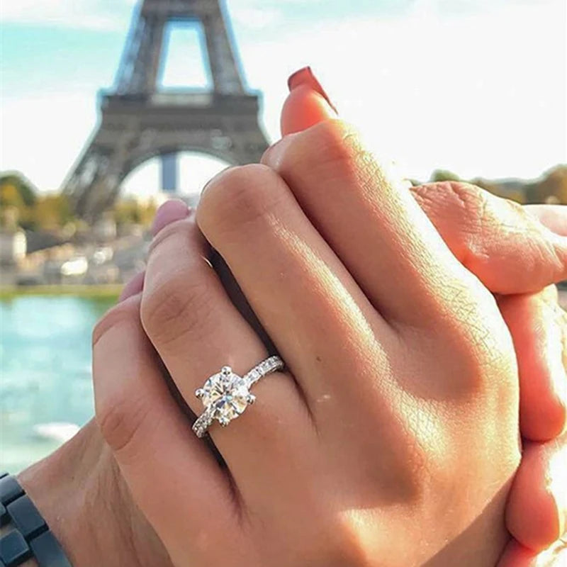 טבעת יהלום גדול