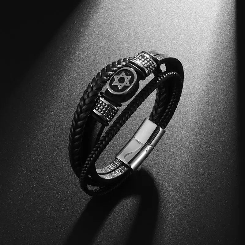 צמיד מגן דוד כפול