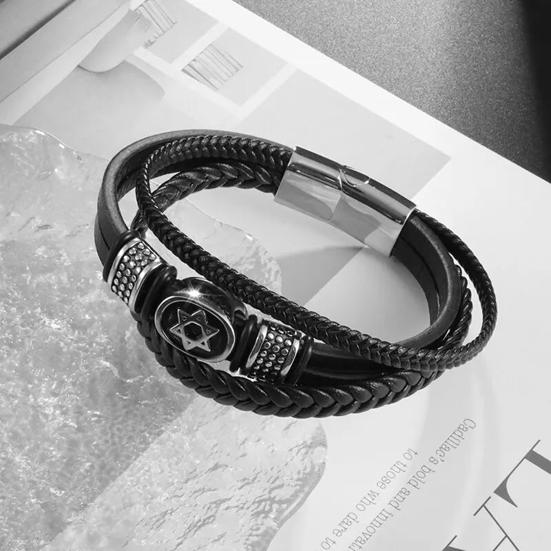 צמיד מגן דוד כפול