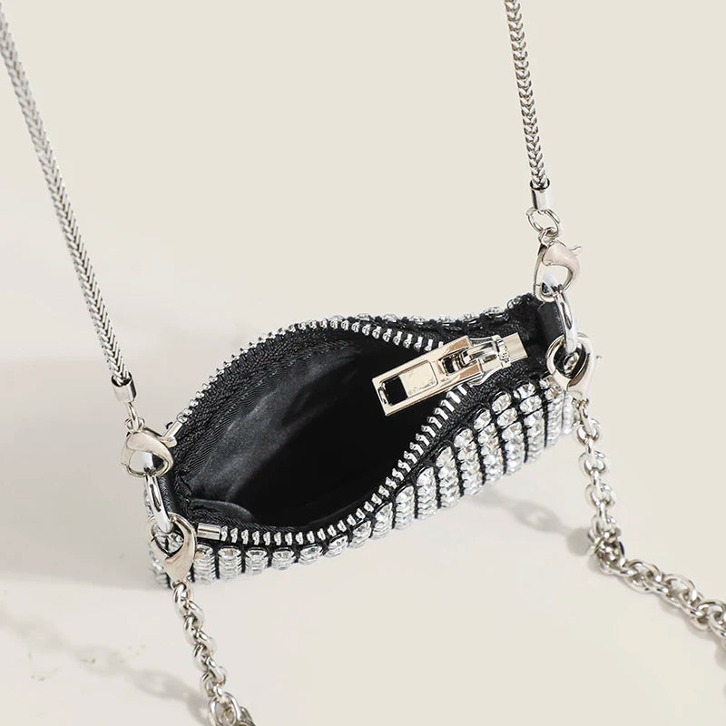 תיק מיני משובץ