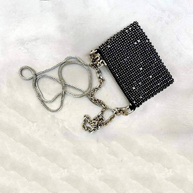 תיק מיני משובץ