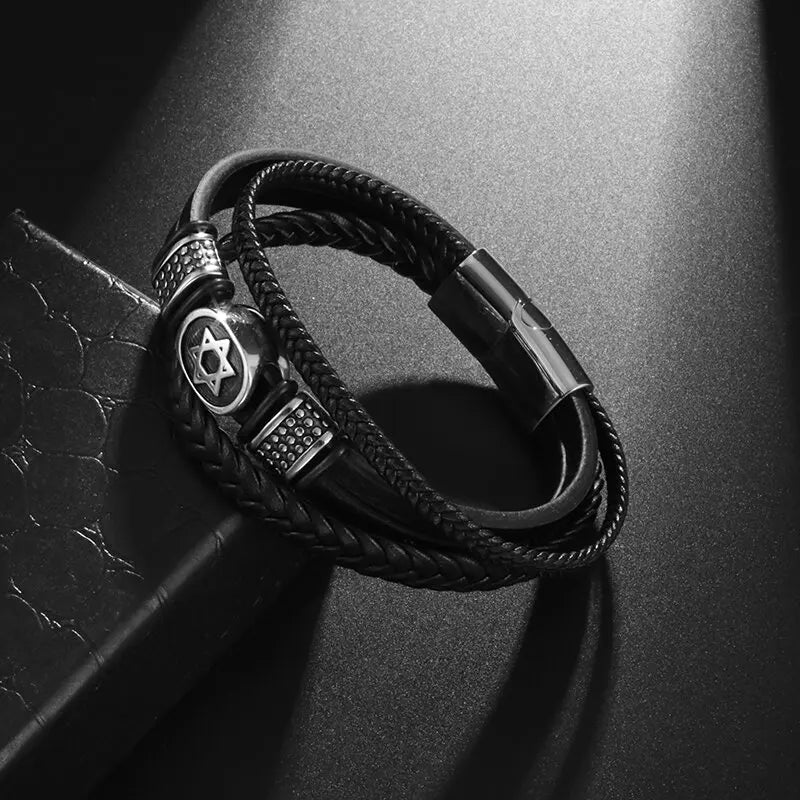 צמיד מגן דוד כפול